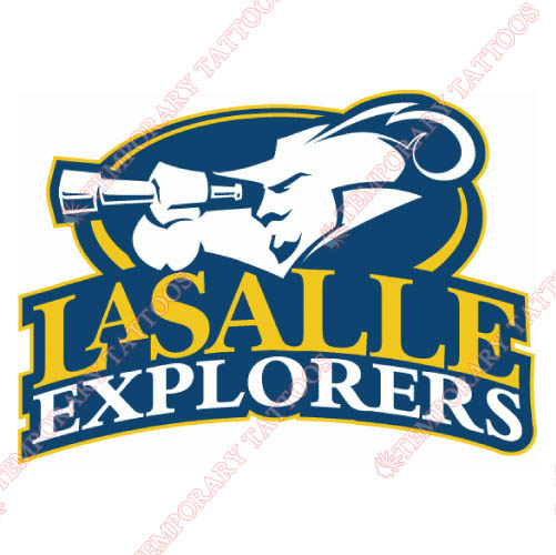 La Salle Explorers Customize Temporary Tattoos Stickers NO.4752
